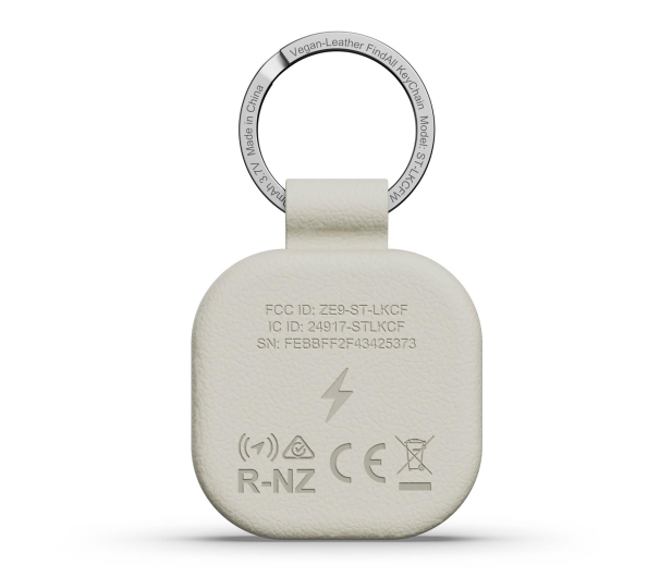 Satechi FindAll brelok ze skóry wegańskiej, Apple Find My piaskowy - 1358283 - zdjęcie 2